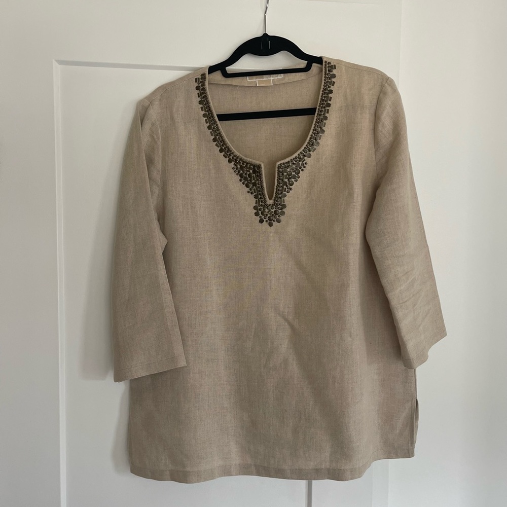 Michael Kors - Linen Tunic Top